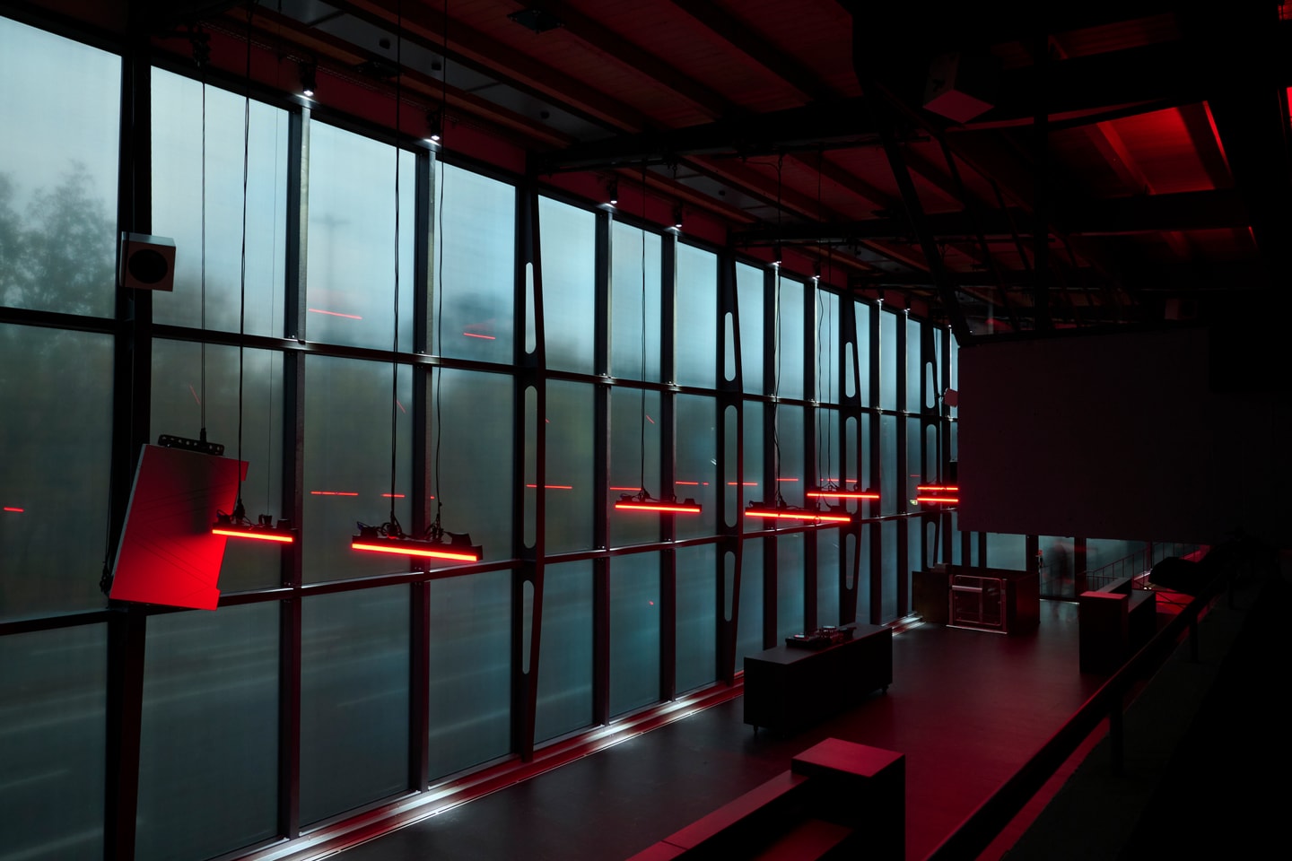 Flexible event rooms at AVUS Tribüne, showcasing versatile setup possibilities